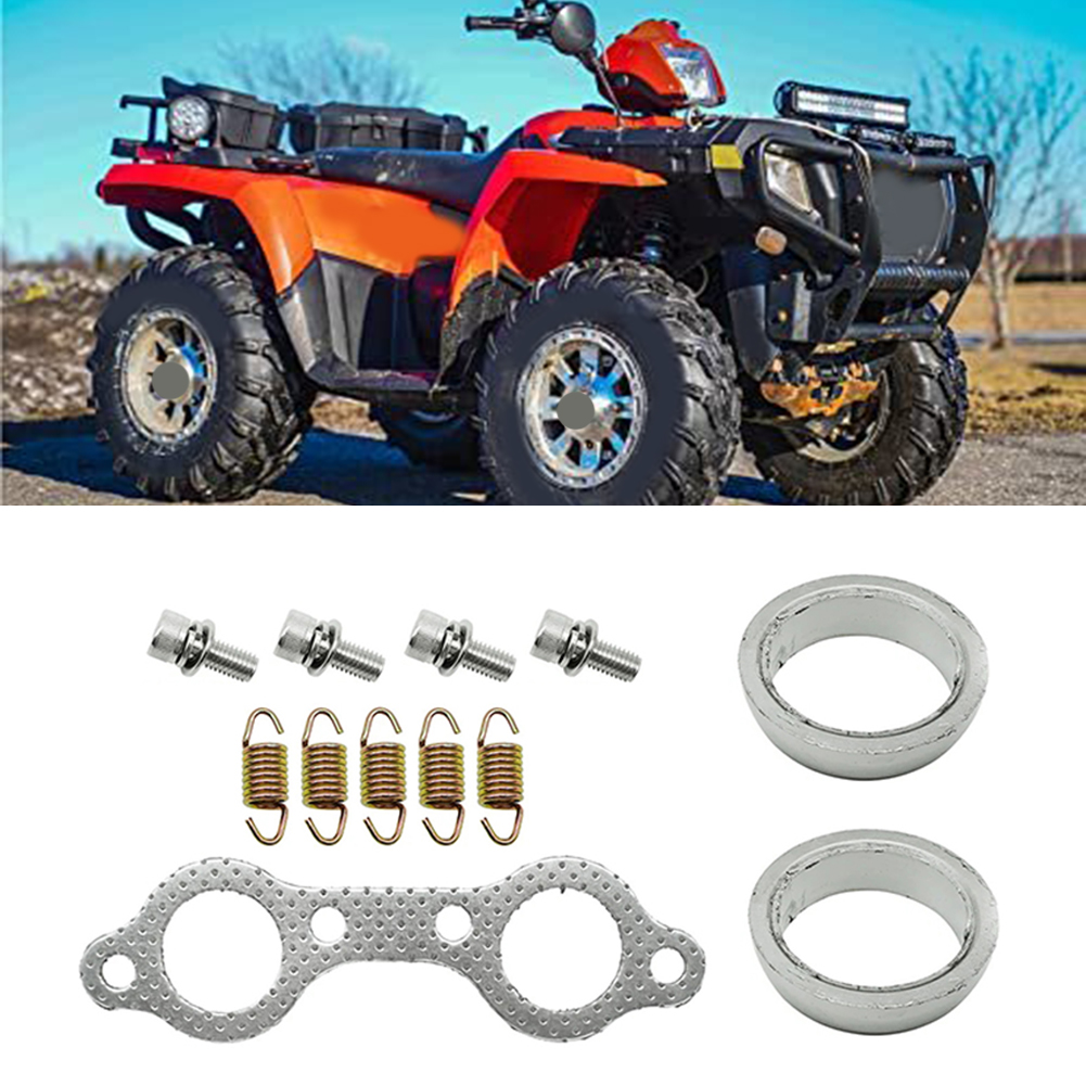 Gasket Mount Kit - สำหรับอะไหล่ทดแทนรถ ATV โพลาริส ฟรอนเทียร์ ชุดปะเก็นท่อไอเสีย ชุดซ่อมท่อไอเสียรถ