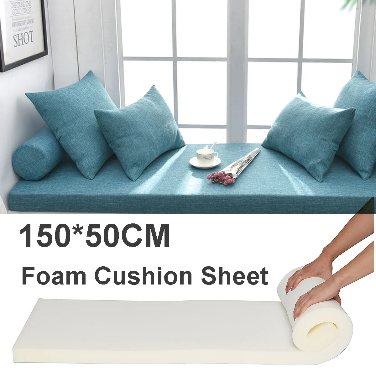 Pe Foam Sheet - ยางโฟม bantal Kursi ความหนาแน่นสูงสำหรับเปลี่ยนเบาะโพลียูรีเทน bantal alas