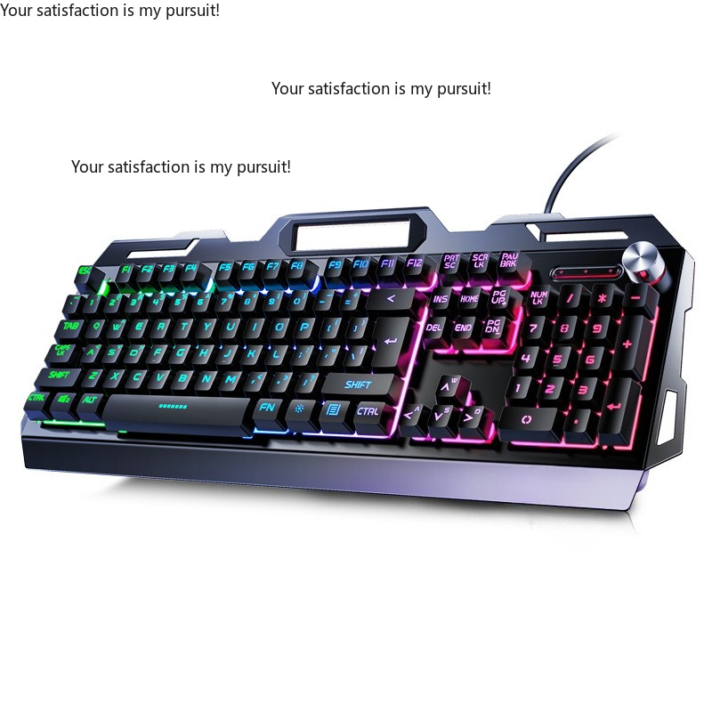 เหมาะสำหรับชุดคีย์บอร์ดโลหะแบบ - Gaming Keyboard And Mouse Set บทวิจารณ์และราคา