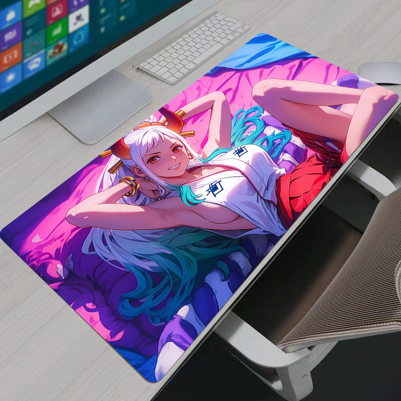 One Piece Yamato Mouse Pad Not - Gaming Keyboard En Mouse บทวิจารณ์และราคา