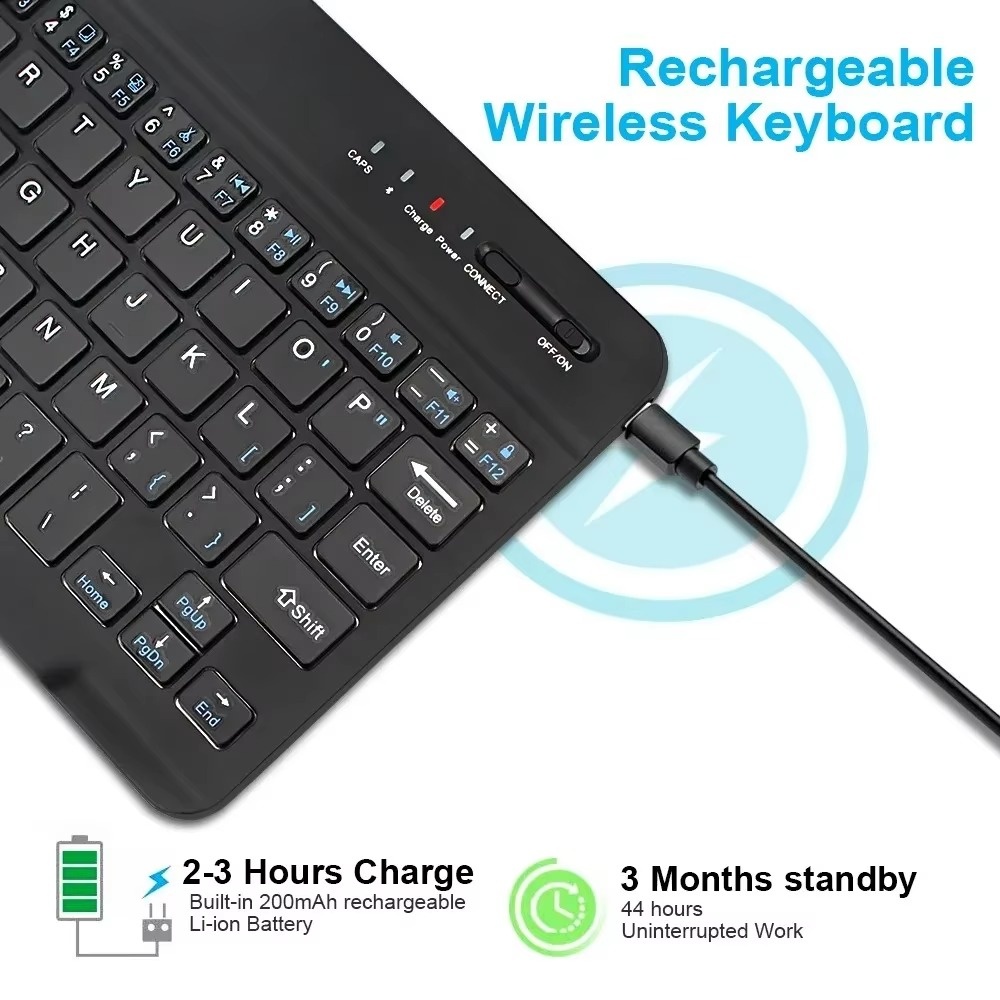 บลูทูธ 5.0 คีย์บอร์ดไร้สาย 200 - Gaming Keyboard Mini บทวิจารณ์และราคา