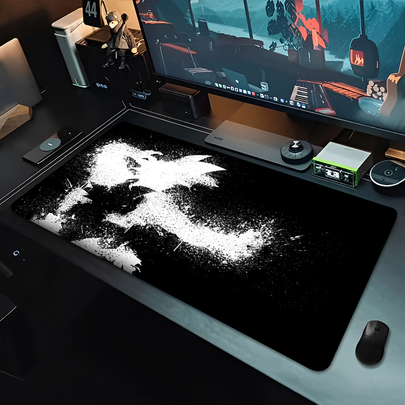 แผ่นรองเมาส์อนิเมะ DBZ สีดำ ลา - Gaming Keyboard Tactile บทวิจารณ์และราคา