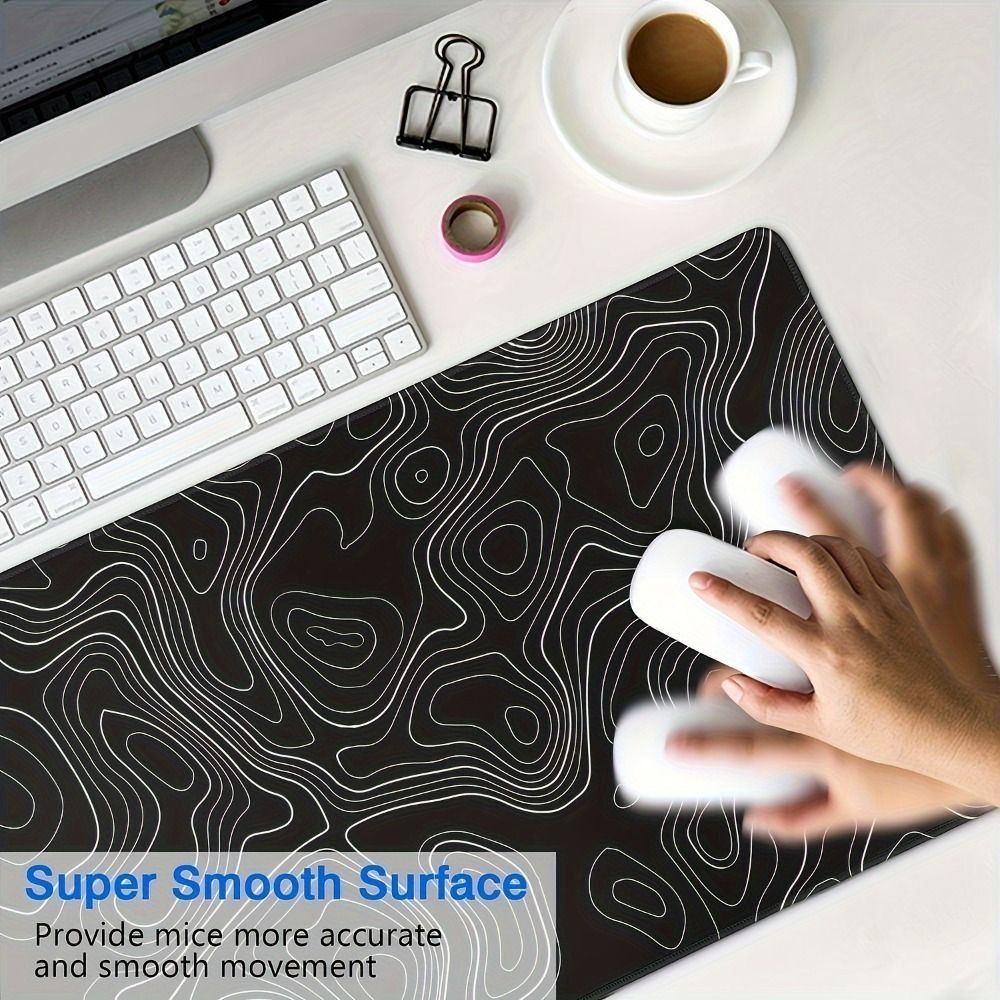แผ่นรองเมาส์เกมมิ่งรูปทรงภูมิป - Gaming Keyboard Mouse บทวิจารณ์และราคา