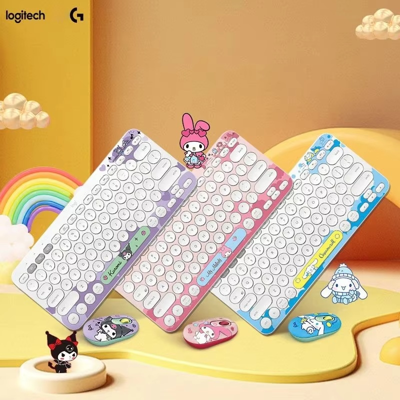 SANRIO Cinnamoroll Kuromi เมาส - Gaming Keyboard And Mouse Set บทวิจารณ์และราคา