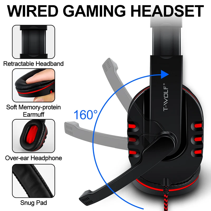 ชุดอุปกรณ์เกมมิ่ง T-WOLF Game  - Gaming Keyboard And Mouse Set บทวิจารณ์และราคา