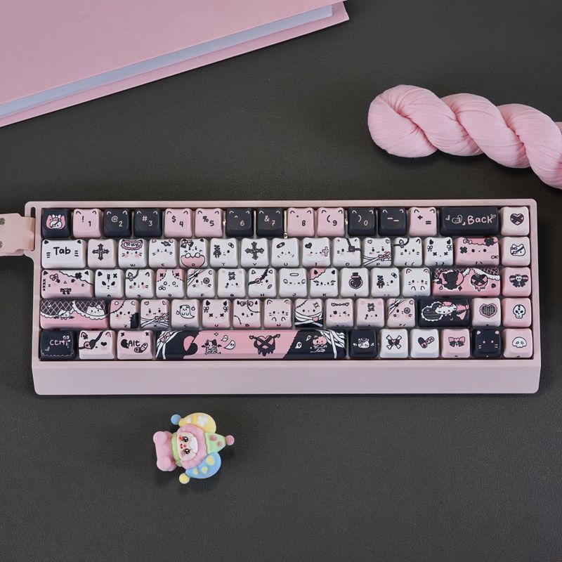 ชุดคีย์แคปคีย์บอร์ดแมคคานิคอลล - Gaming Keyboard Types บทวิจารณ์และราคา