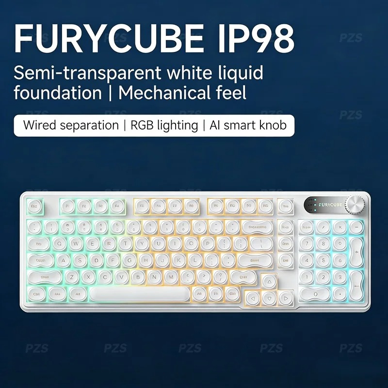 IP98 FURYCUBE คีย์บอร์ดเมมเบรน - Gaming Keyboard Ip98 บทวิจารณ์และราคา