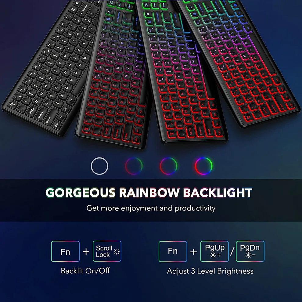 คีย์บอร์ดไร้สายและเมาส์ Combo  - Gaming Keyboard And Mouse Set บทวิจารณ์และราคา