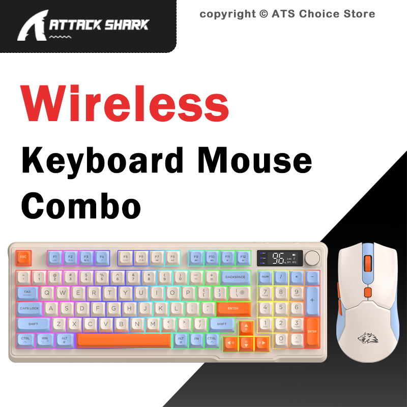 ชุดคีย์บอร์ดและเมาส์ไร้สาย FRE - Gaming Keyboard And Mouse Set บทวิจารณ์และราคา