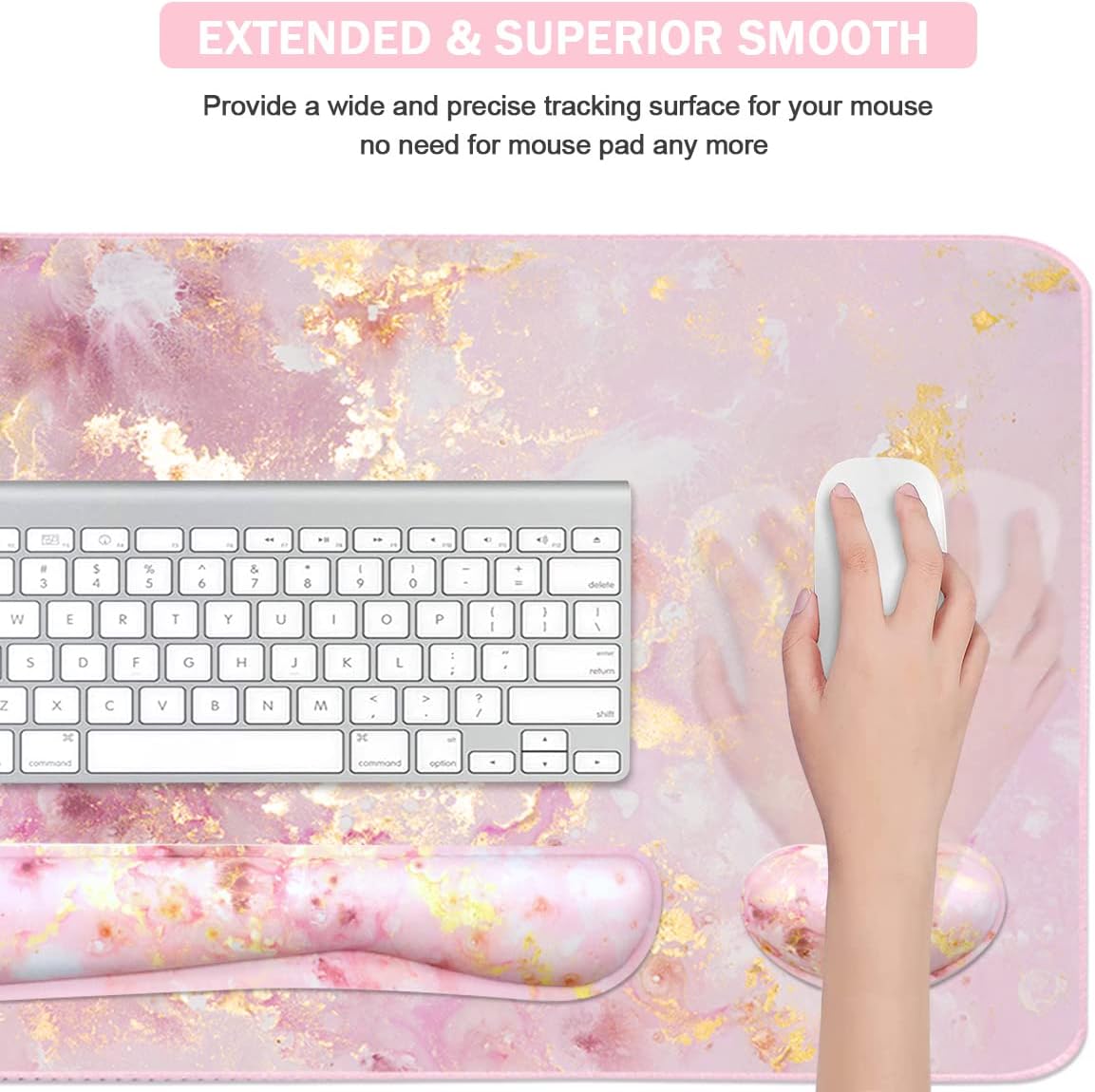 แผ่นรองเมาส์เกมมิ่งขนาดใหญ่พร้ - Gaming Keyboard Mouse บทวิจารณ์และราคา